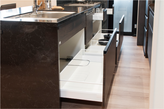 スライド式収納