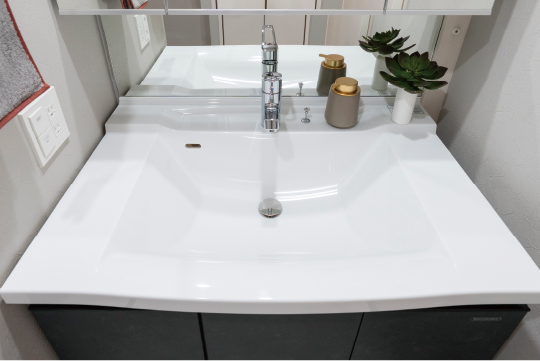 一体型人造大理石カウンター