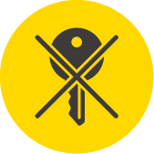 高い防犯性とアフターサービス