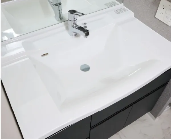 一体型人造大理石カウンター