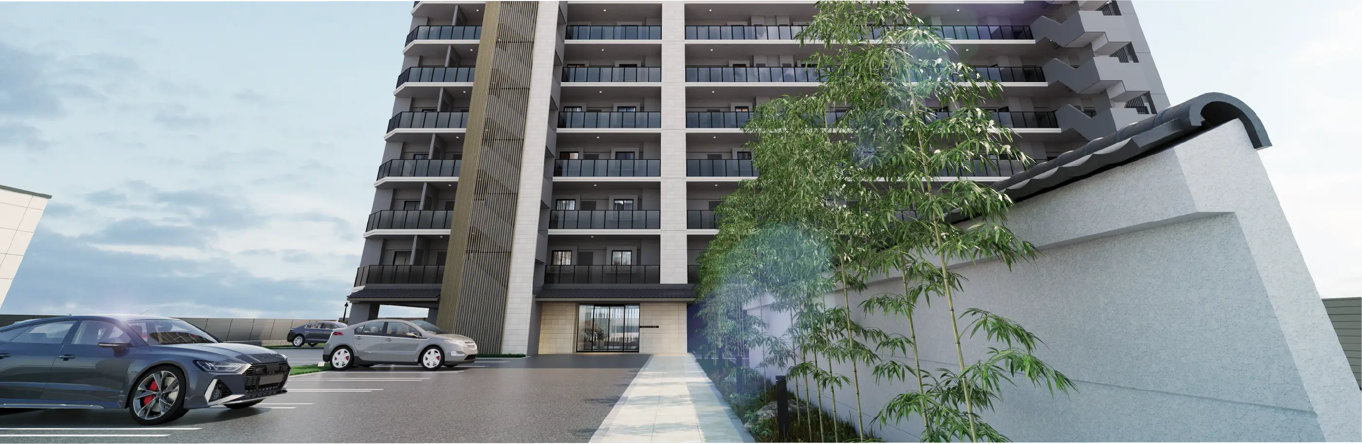 建物の入り口外観