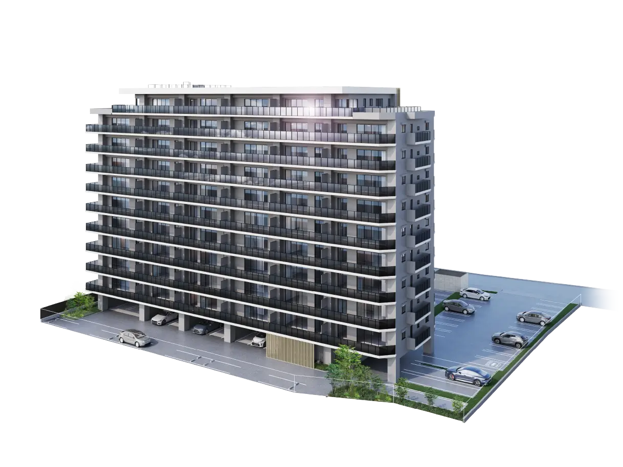 マンションの外観