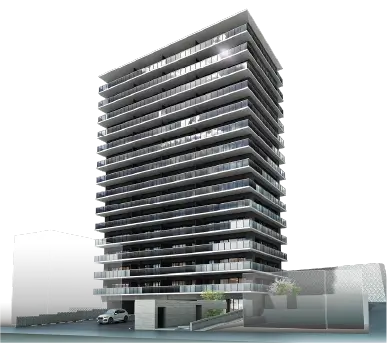 アメイズ諫早城見町パーク＆リバーサイドの建物外観写真