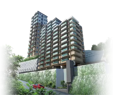 アメイズ若草ツインレジデンスの建物外観写真