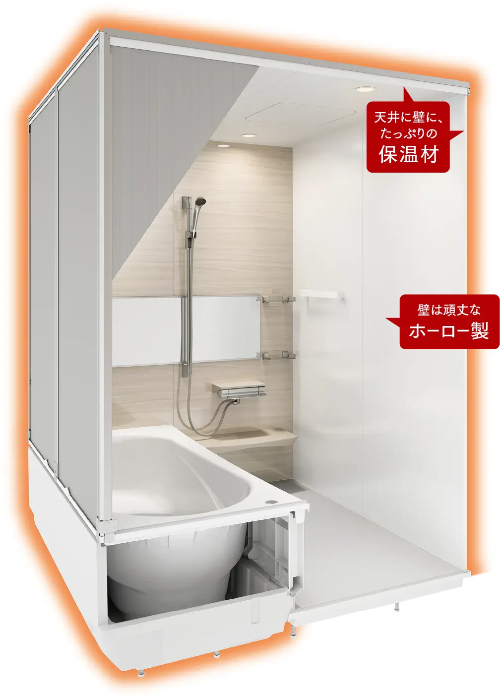 バスルームの特徴