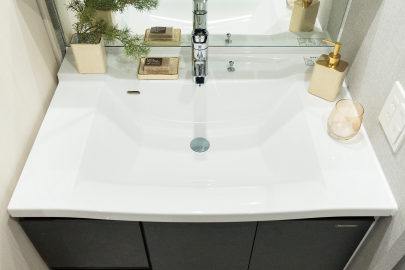 一体型人造大理石カウンター