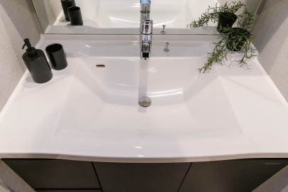 一体型人造大理石カウンター