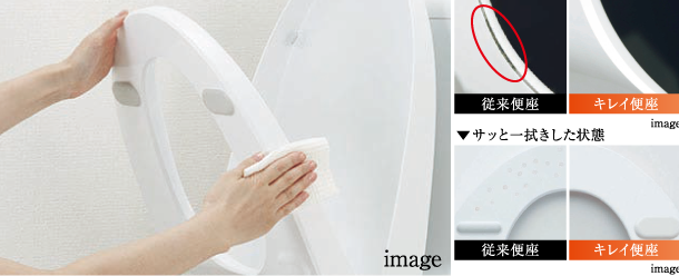 キレイ便座