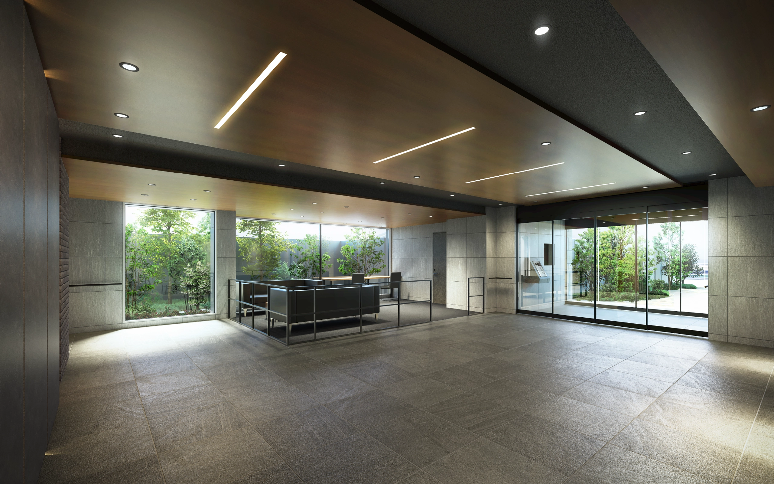 直方市エリア空撮