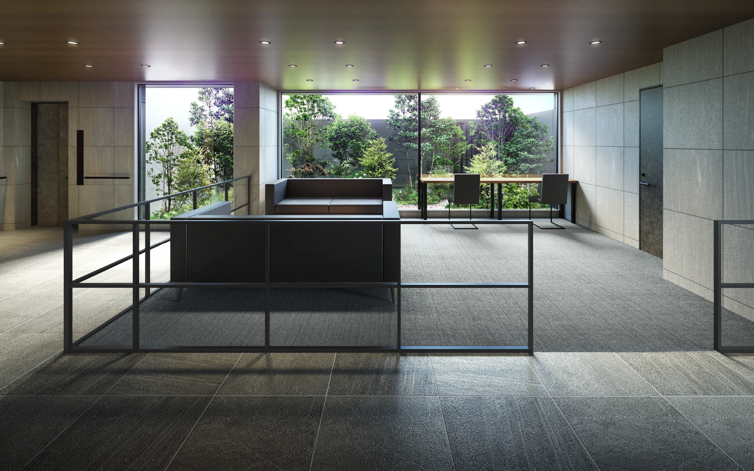 直方市エリア空撮