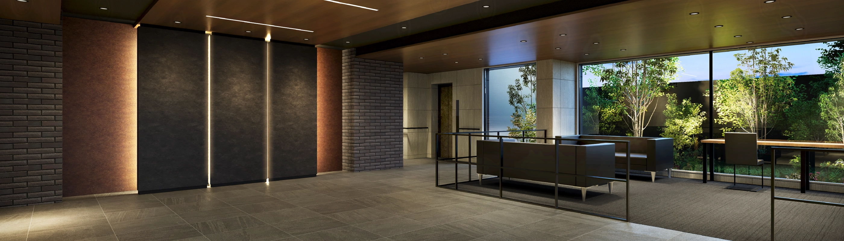 リビングとキッチン