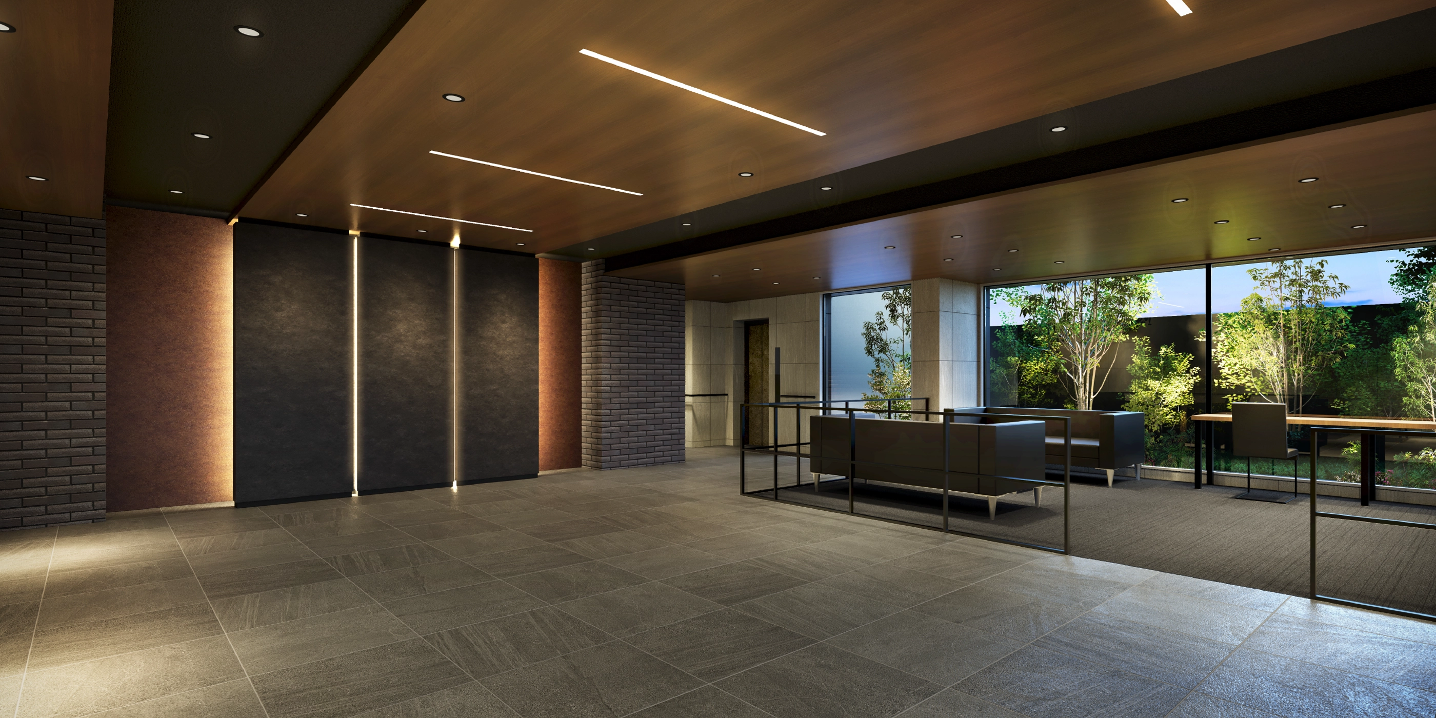 リビングとキッチン