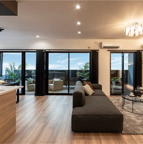 アメイズ諫早駅前プレミアムのロビーの写真