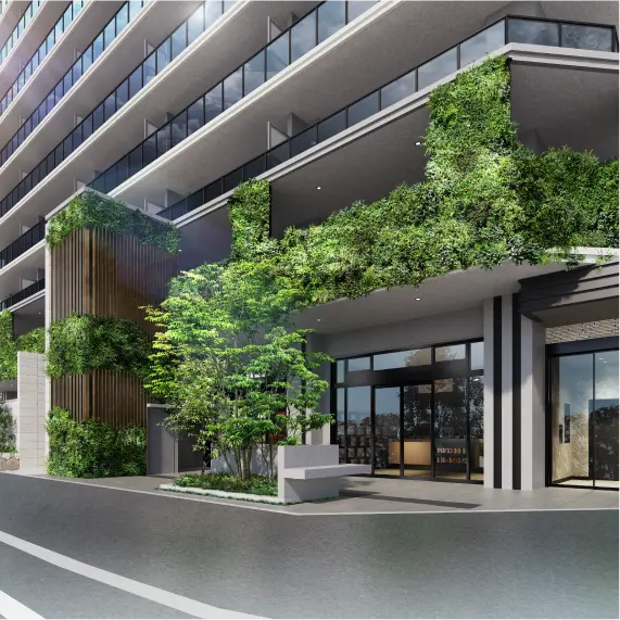 アメイズ諫早駅前プレミアムのエントランスの写真