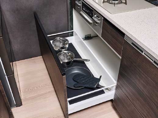 スライド式収納